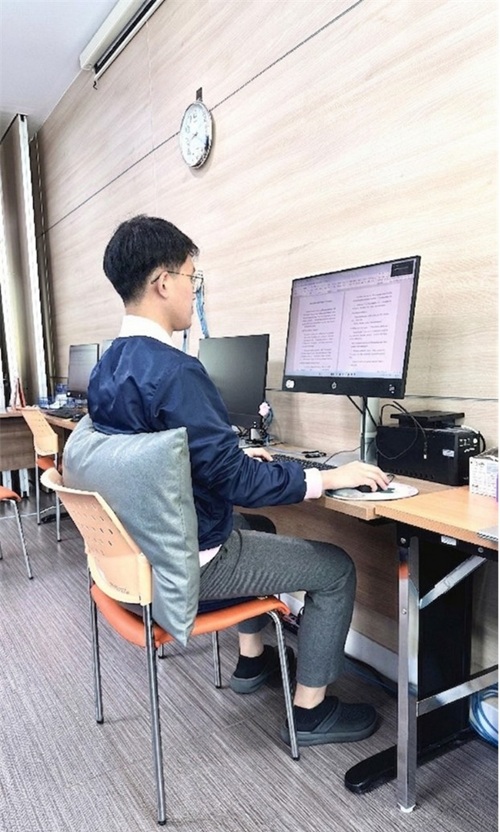รูปที่ 1 แสดงตัวอย่างการปรับสภาพแวดล้อมในการทำงานเบื้องต้น